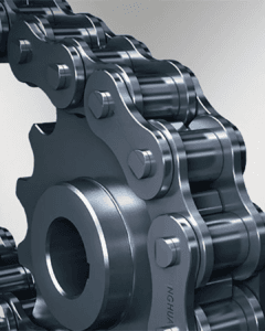 Cadenas Industriales y Agrícolas: ASA 40-50-60-80-100-120-140, BS 06-08-12-16-20