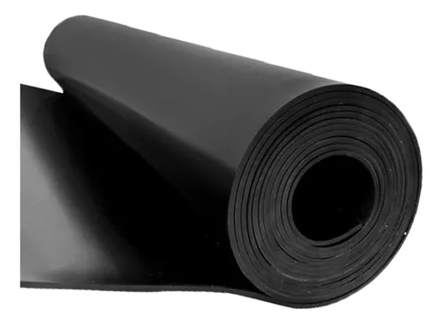 Insumos Industriales goma en plancha sin tela negra
